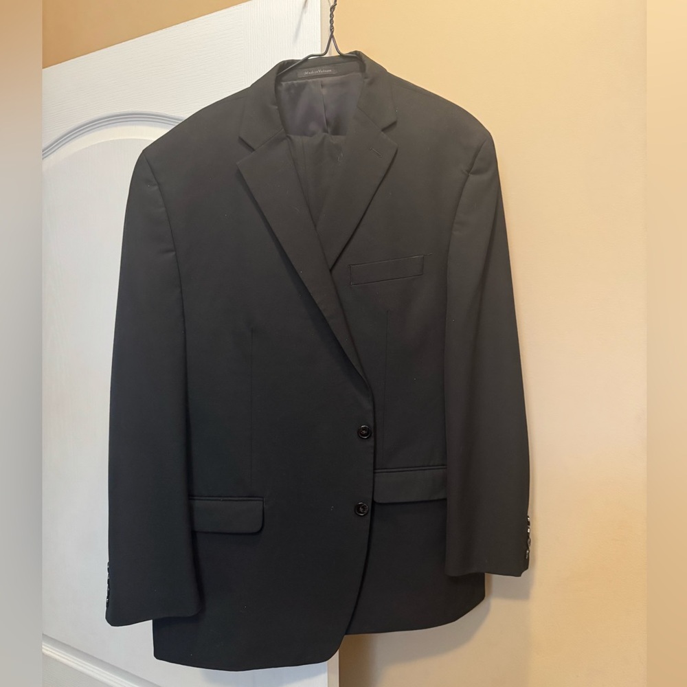 Chaps Men's Black Suit Jacket